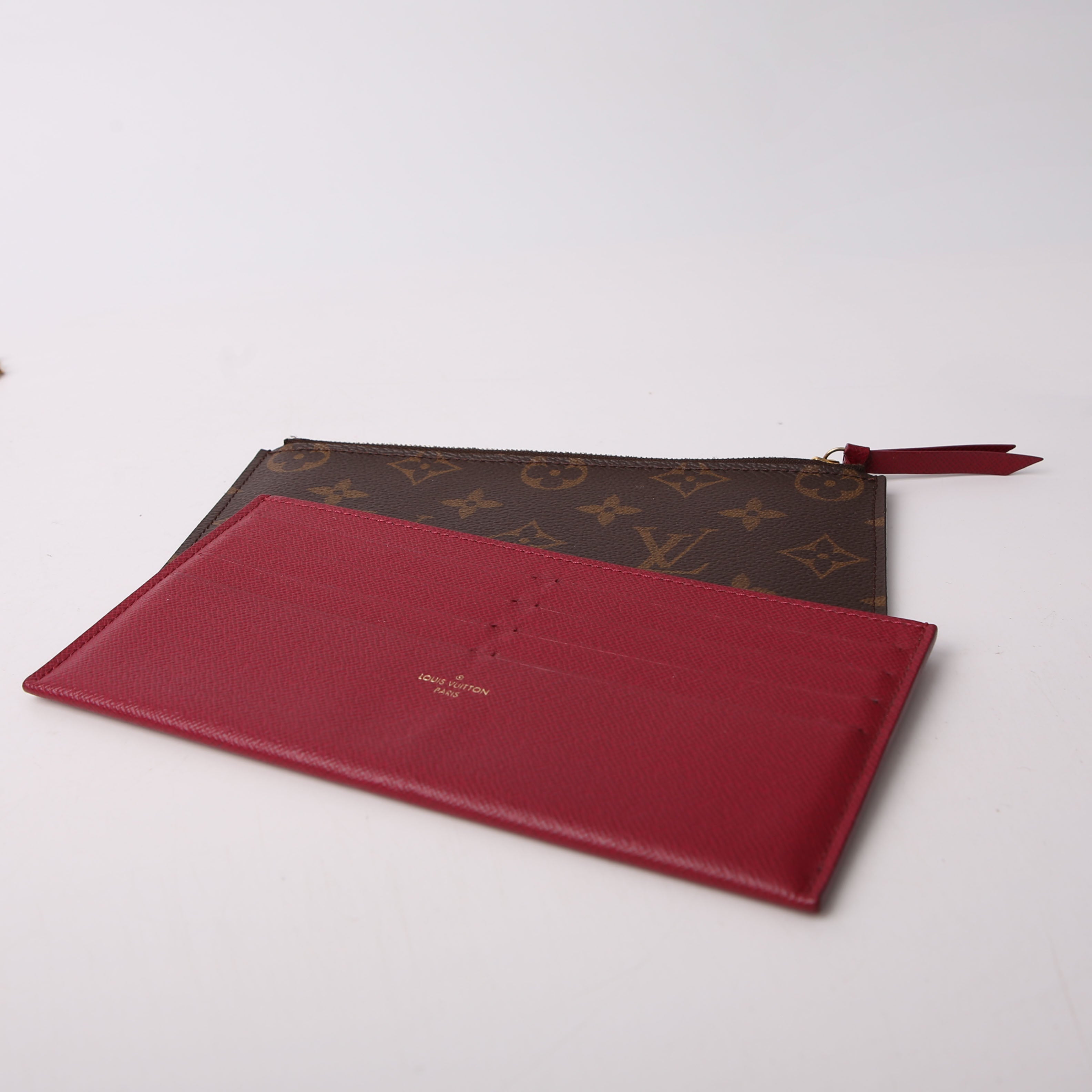 Pochette Felicie Monogram Berry