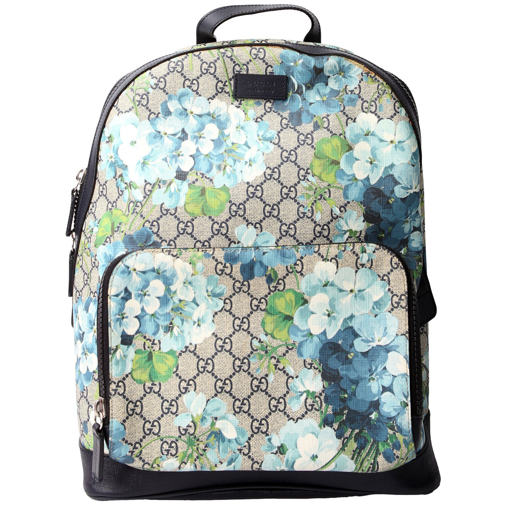Gucci 546324 Blooms Backpack Medium Navy