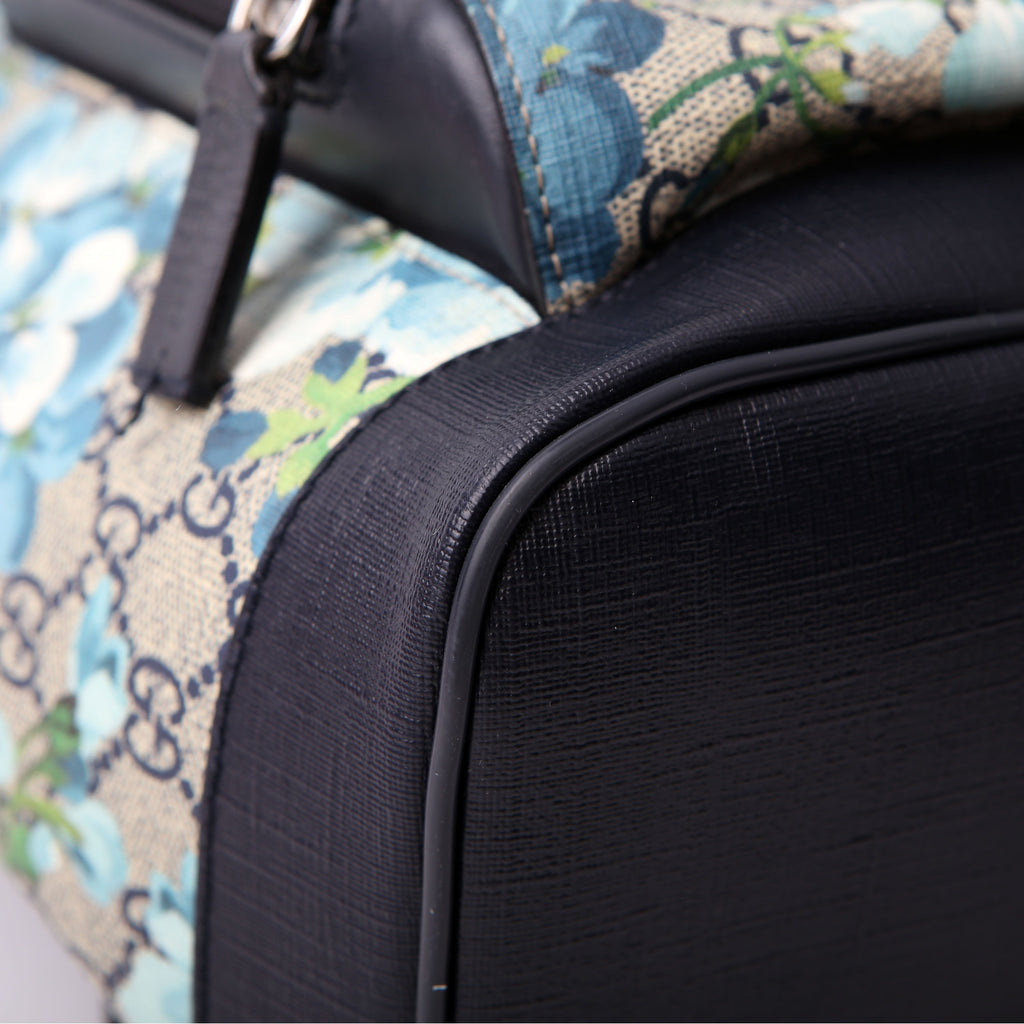 Gucci 546324 Blooms Backpack Medium Navy