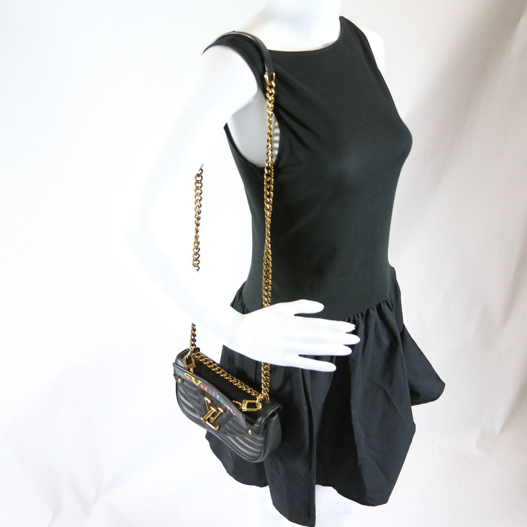 New Wave Chain PM Black/Gold