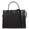 Title Bag Small Grain Leather Black