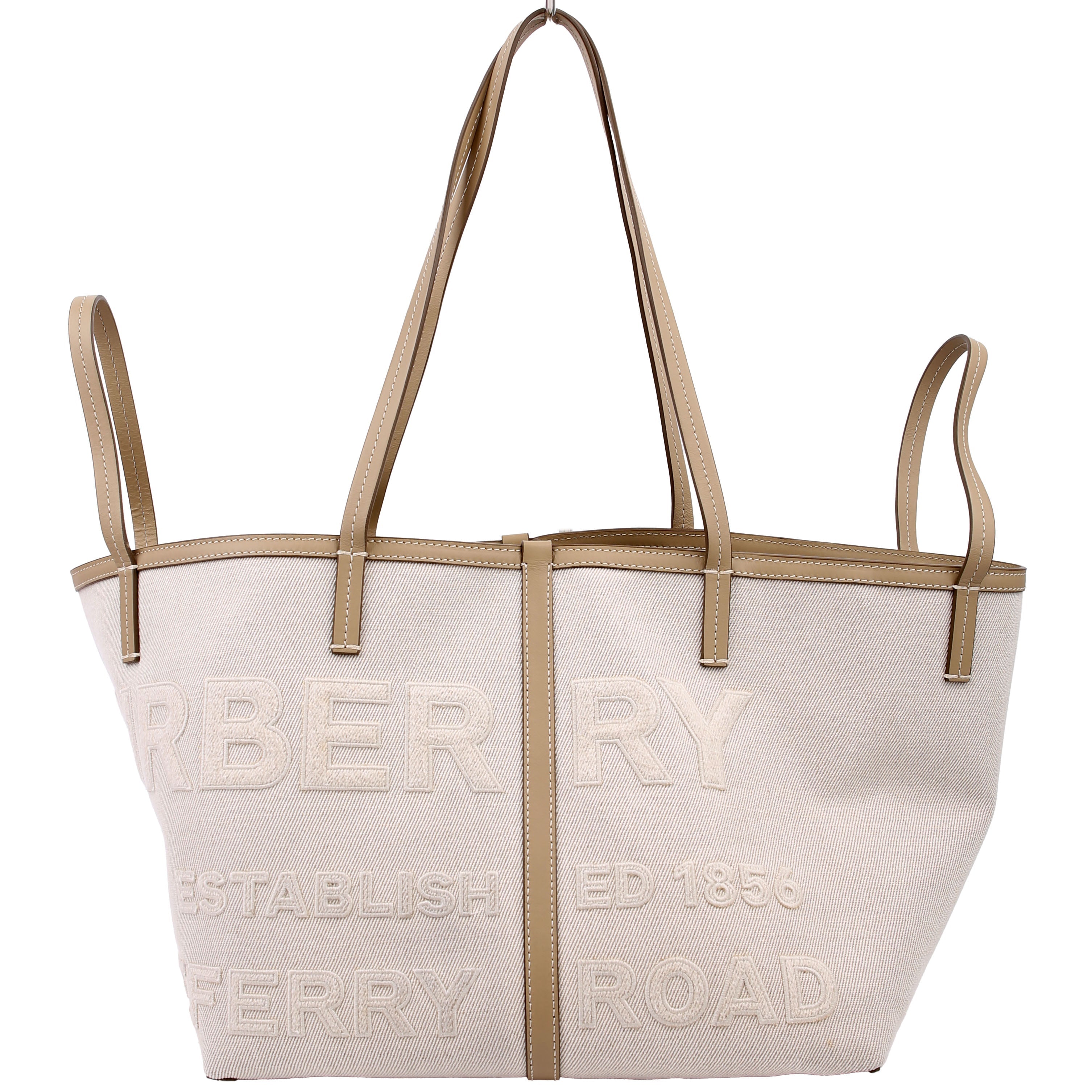 Horseferry Tote Cotton/Canvas Beige