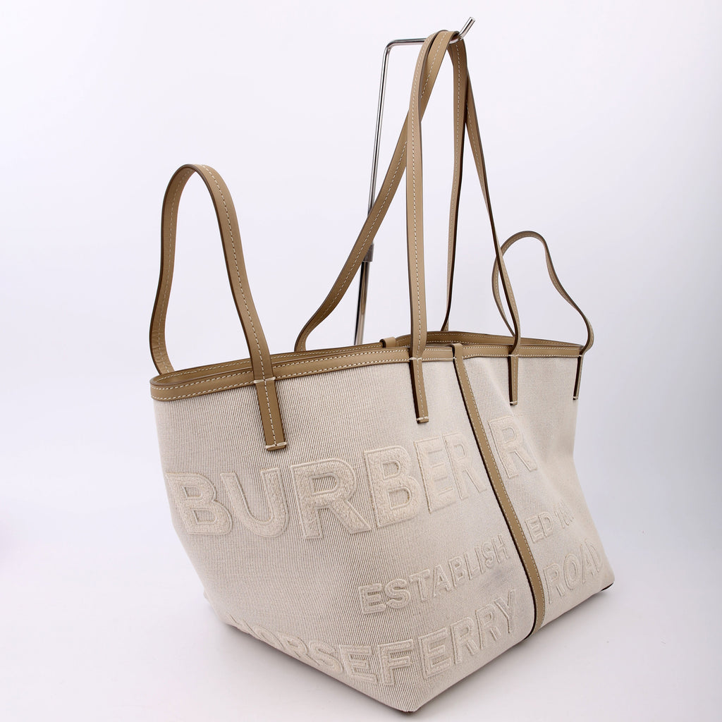 Horseferry Tote Cotton/Canvas Beige