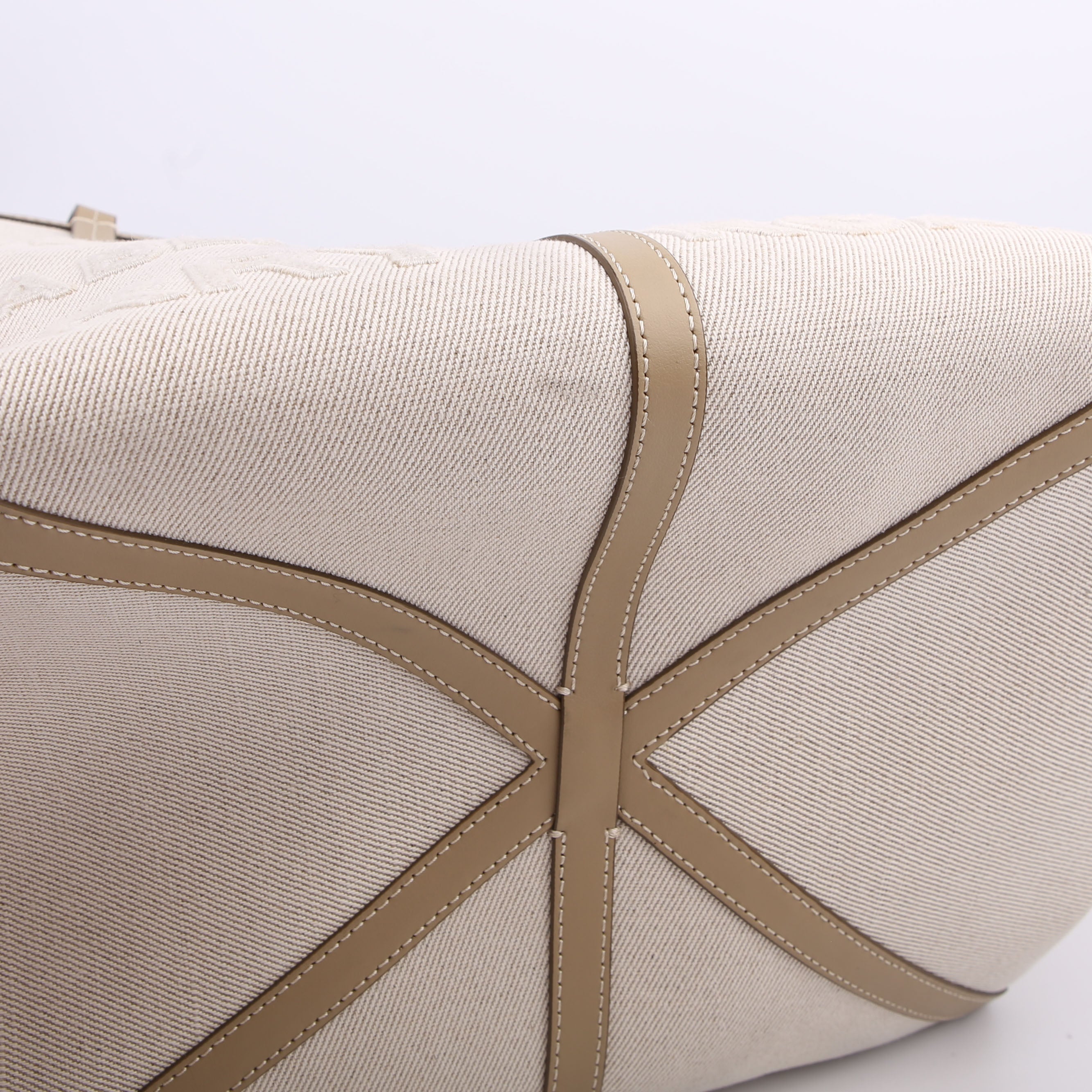 Horseferry Tote Cotton/Canvas Beige