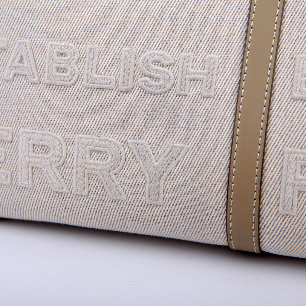Horseferry Tote Cotton/Canvas Beige