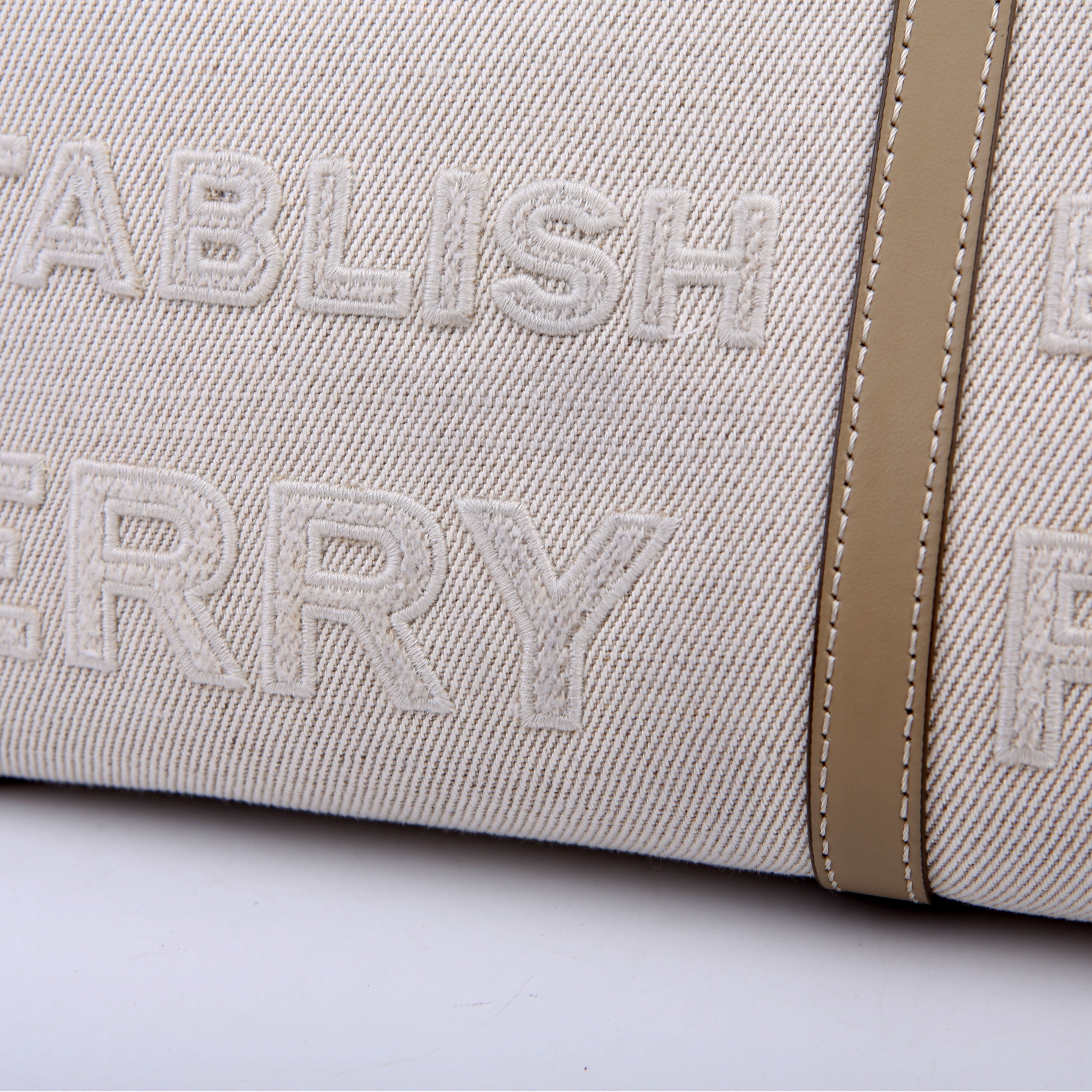 Horseferry Tote Cotton/Canvas Beige