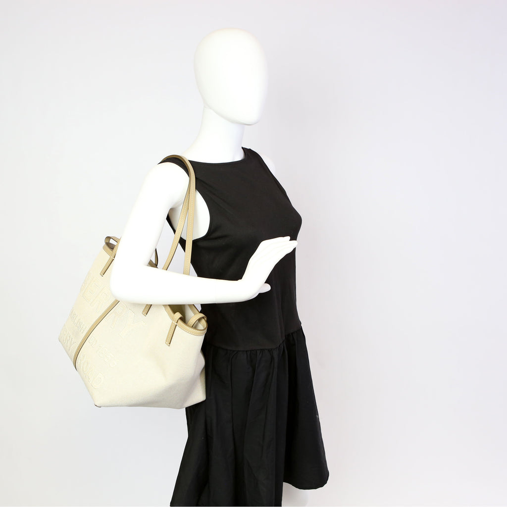 Horseferry Tote Cotton/Canvas Beige