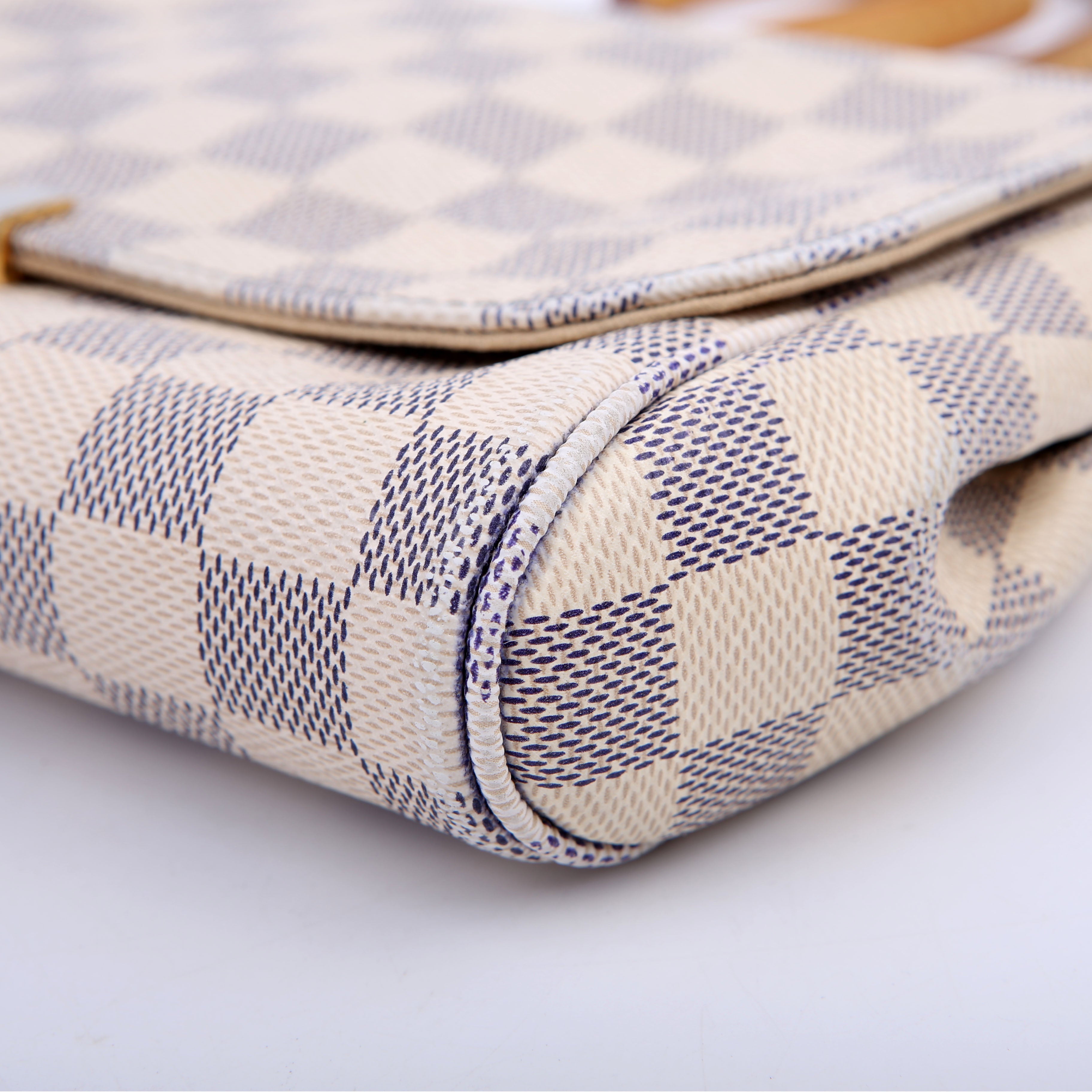 Favorite MM Damier Azur
