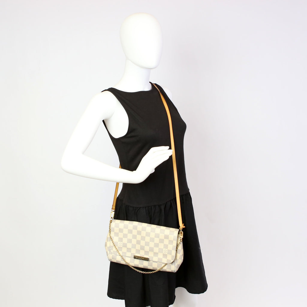 Favorite MM Damier Azur