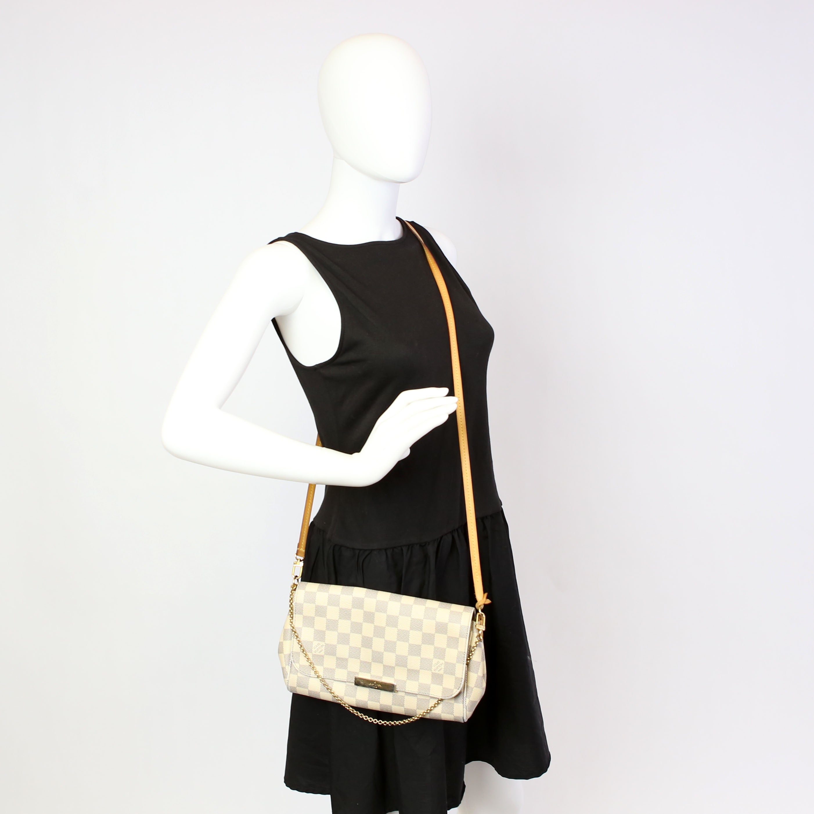 Favorite MM Damier Azur