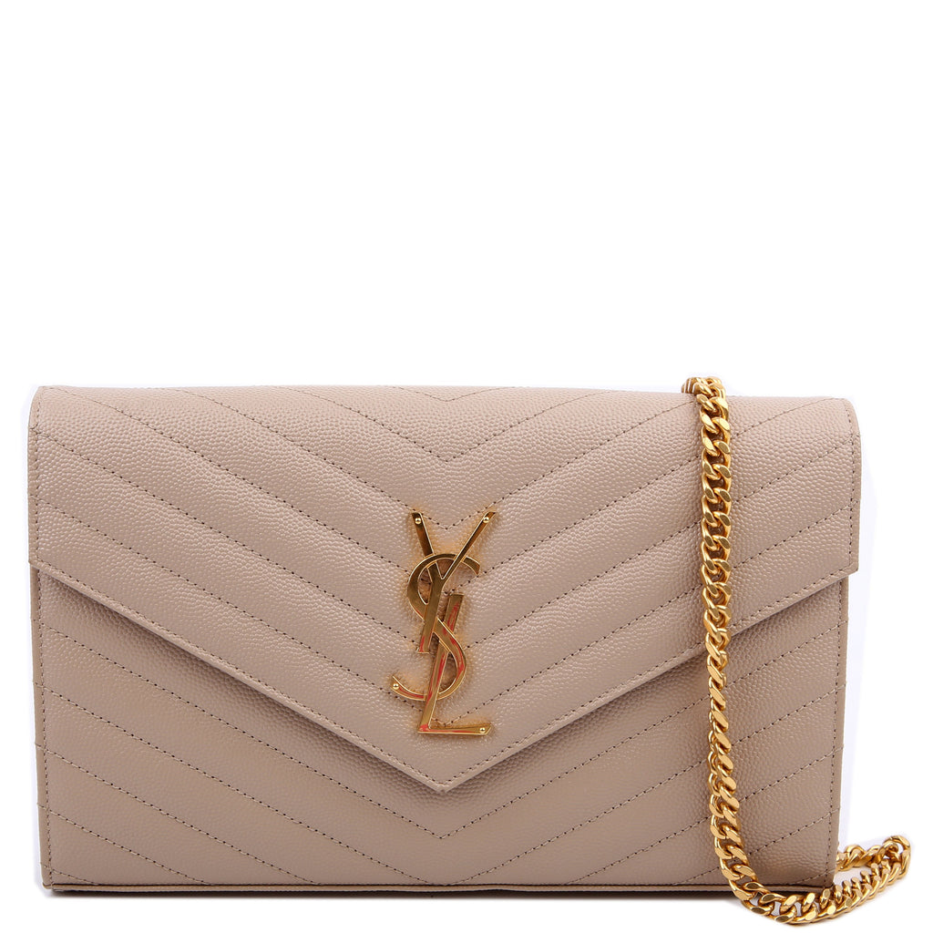 Grain De Chain Wallet Beige