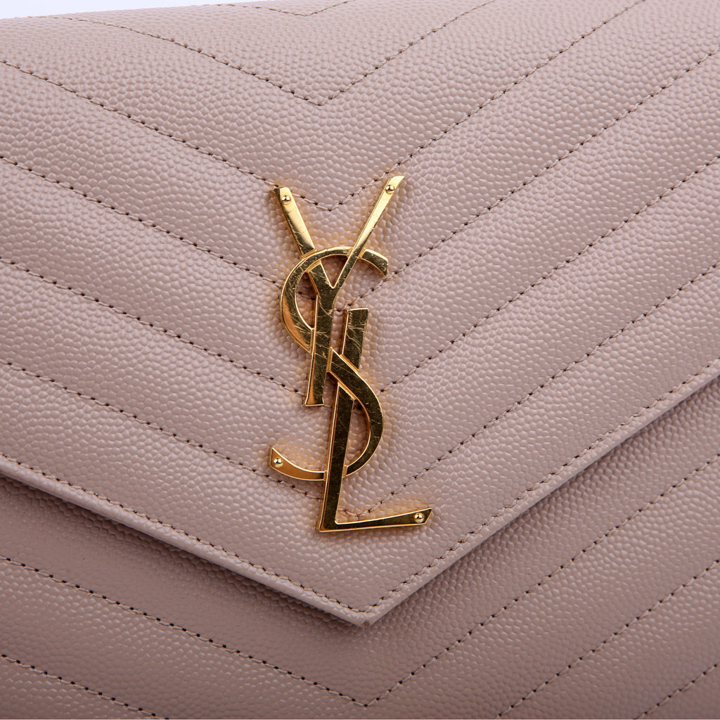 Grain De Chain Wallet Beige