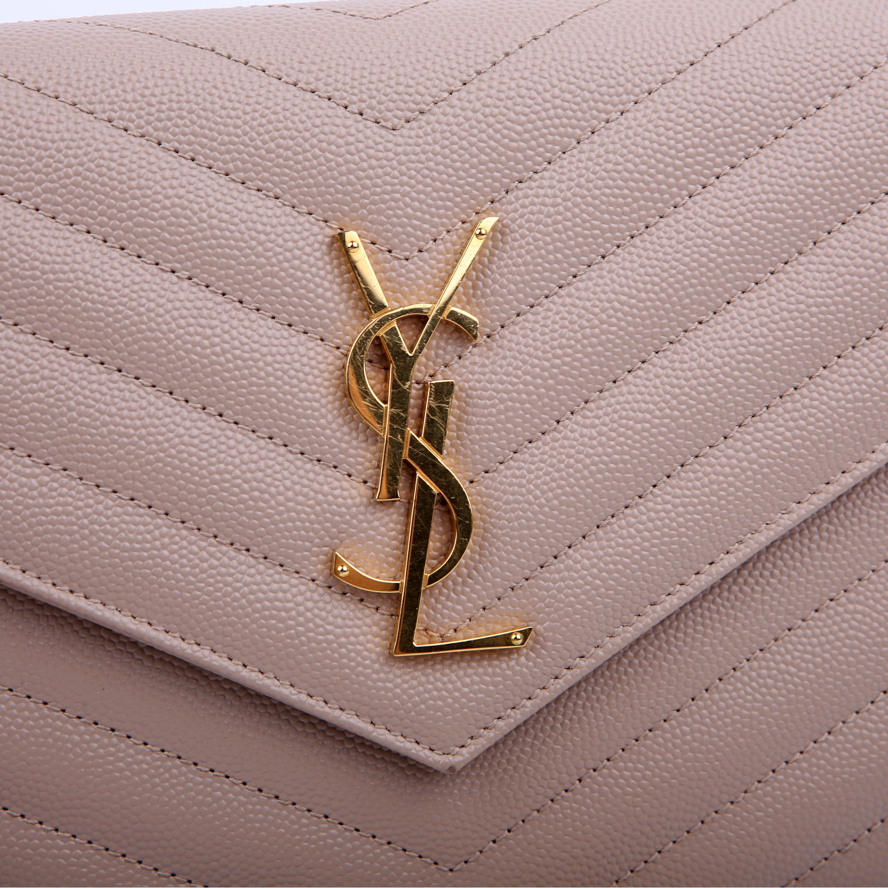 Grain De Chain Wallet Beige