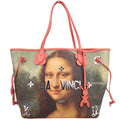 Neverfull MM With Wallet Masters Da Vinci Pink