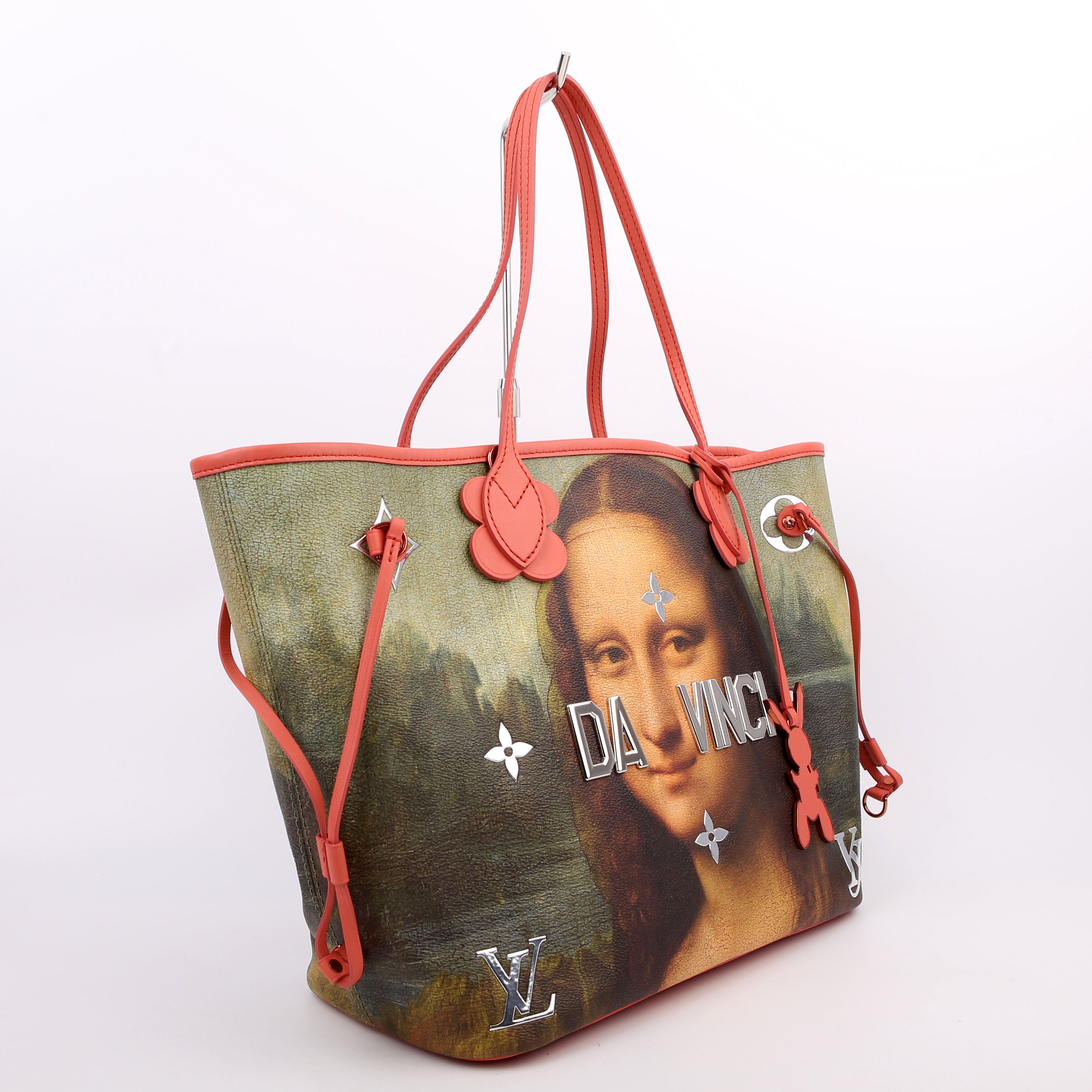Neverfull MM With Wallet Masters Da Vinci Pink