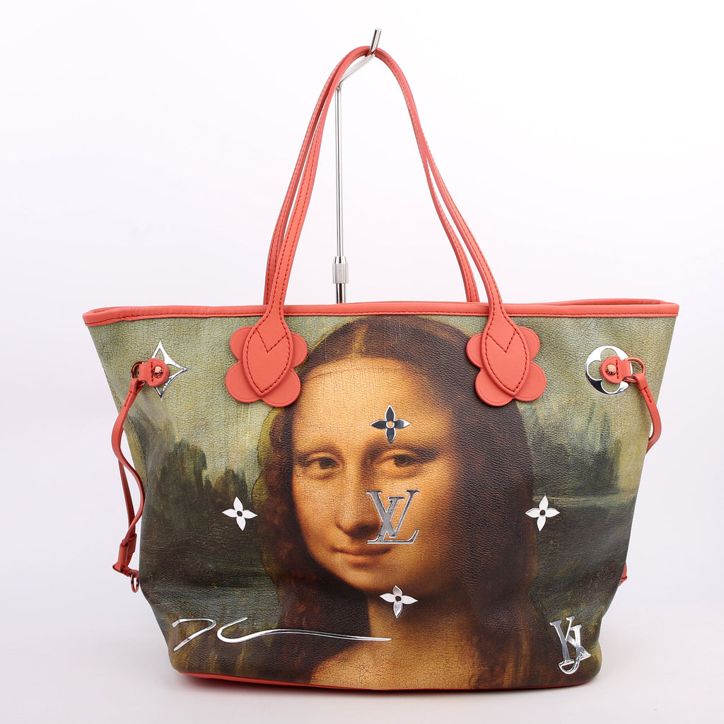 Neverfull MM With Wallet Masters Da Vinci Pink