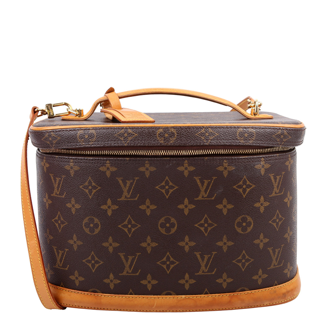 Nice Beauty Case With Strap Monogram