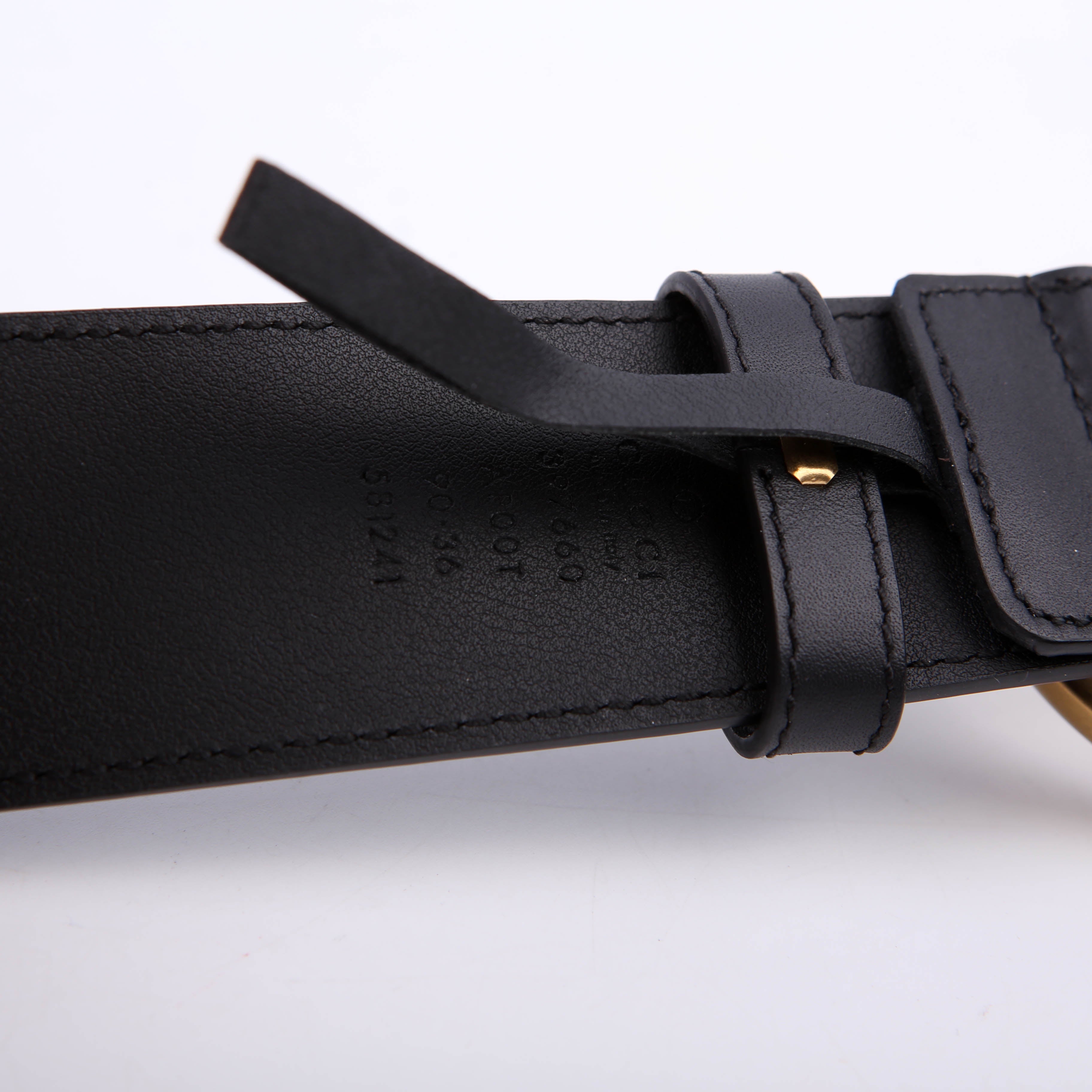 397660 GG Marmont Belt Size 90/36 Black