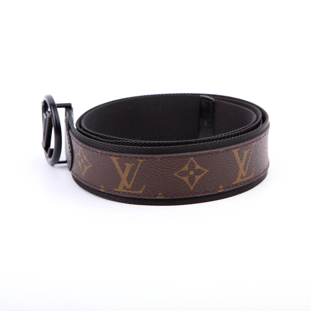 LV Circle Monogram Belt Size 100/40 Brown/Black