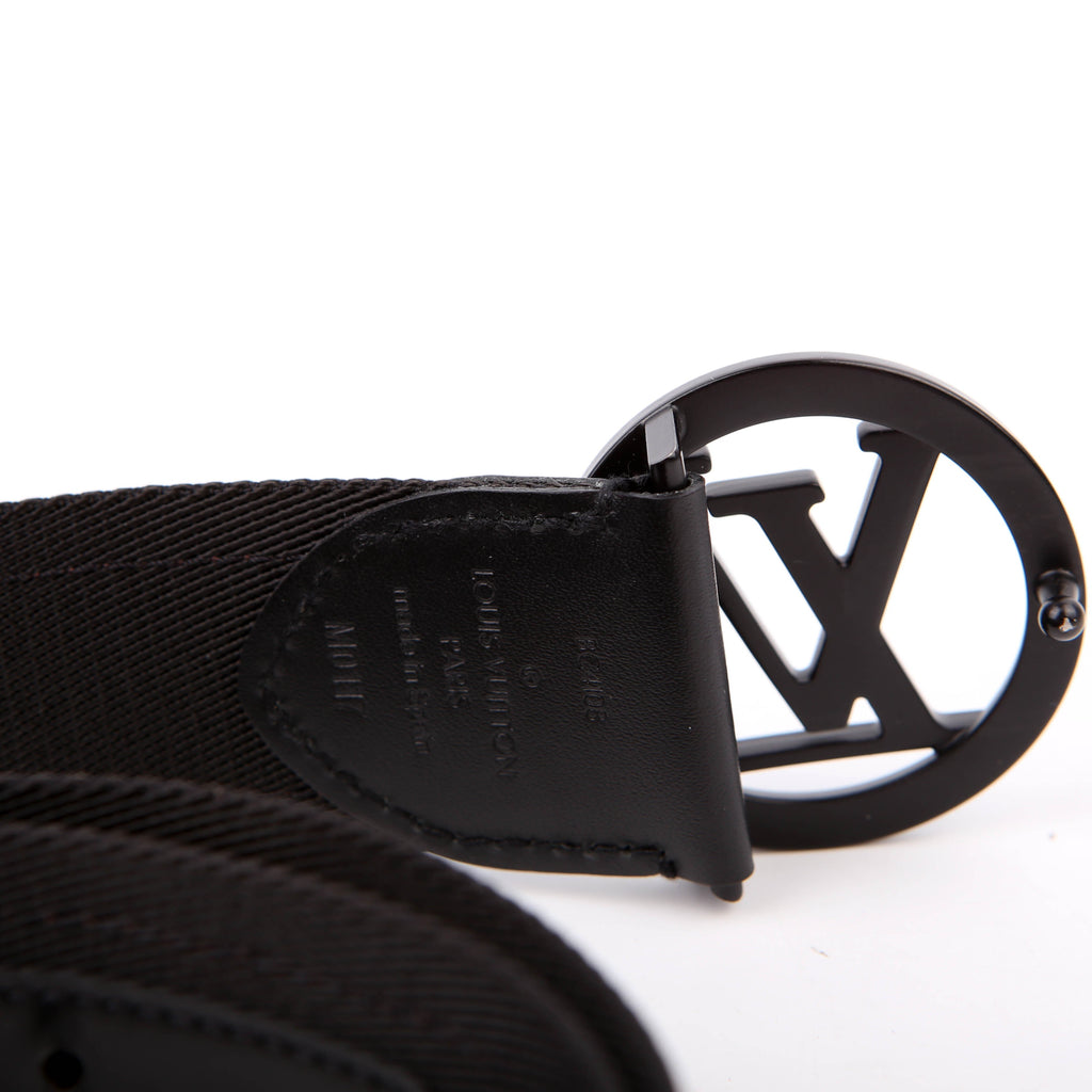 LV Circle Monogram Belt Size 100/40 Brown/Black