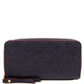 Zippy Wallet Empreinte Navy/Red