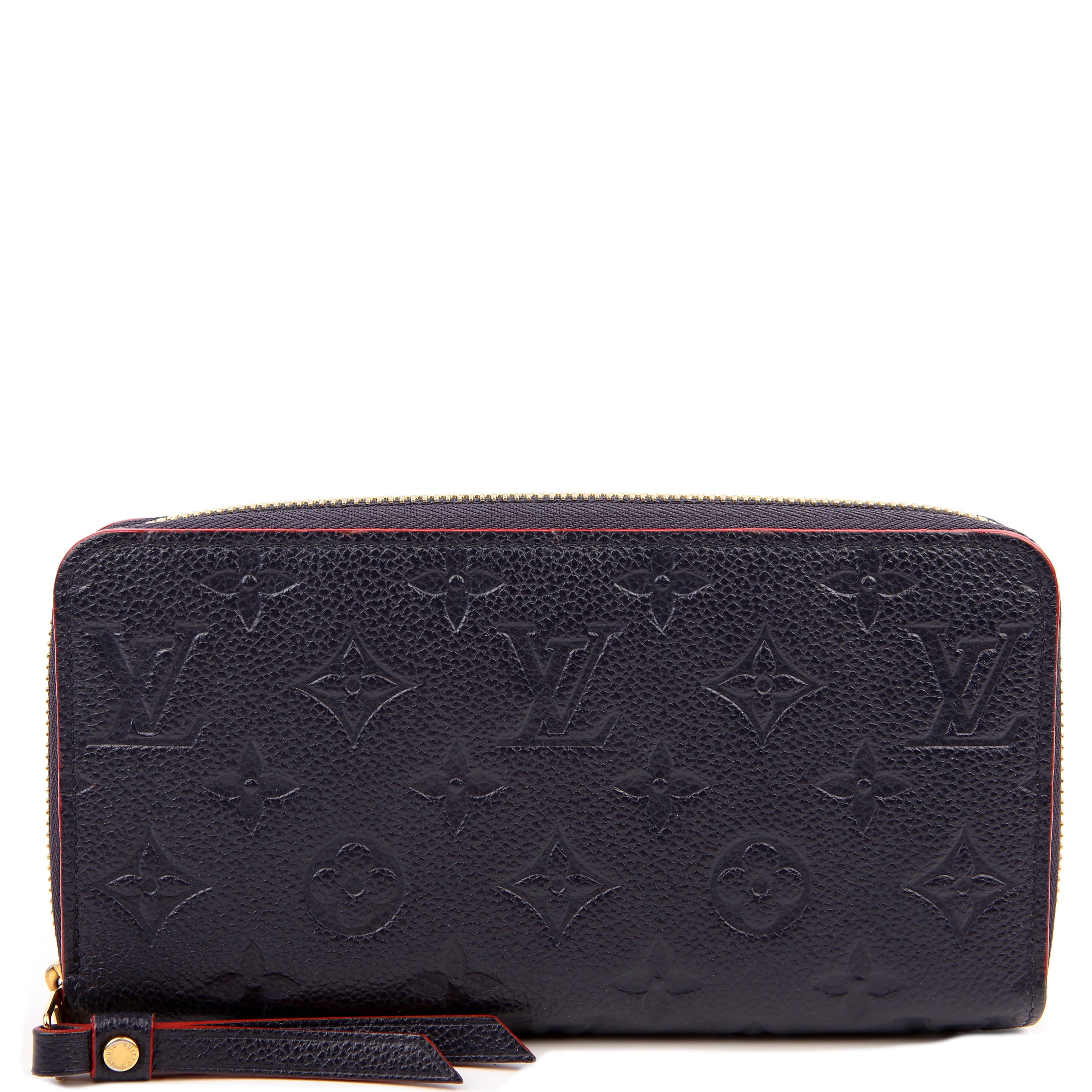 Zippy Wallet Empreinte Navy/Red
