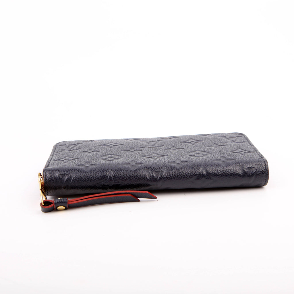 Zippy Wallet Empreinte Navy/Red