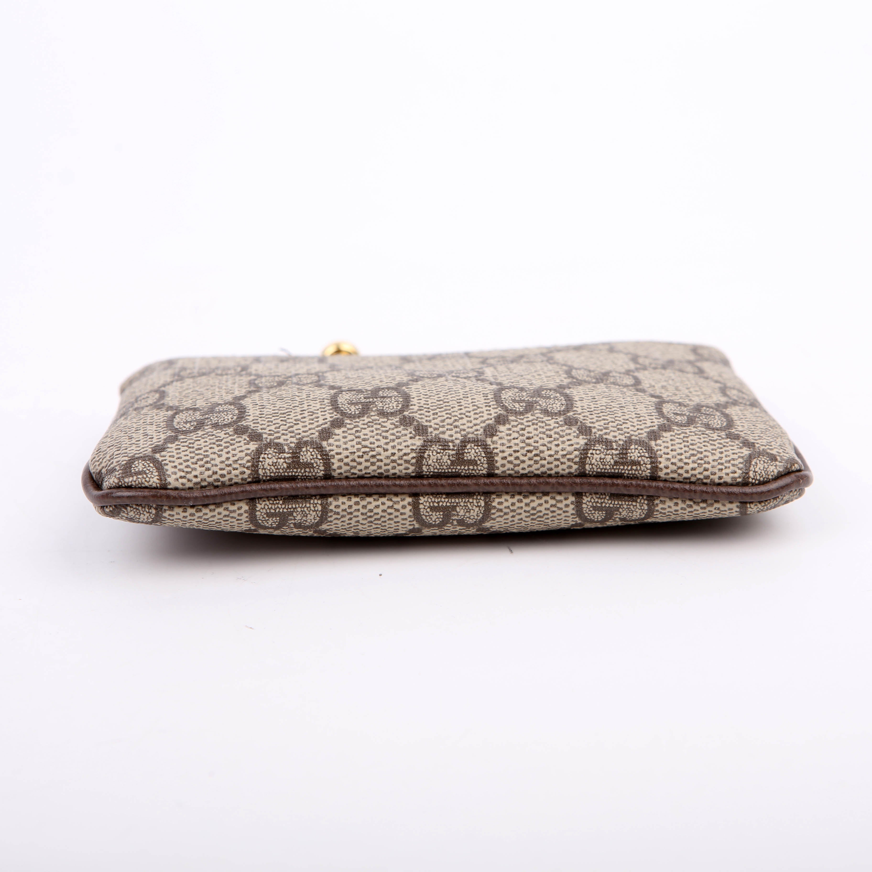 772321 GG Supreme Ophidia Key Case Brown