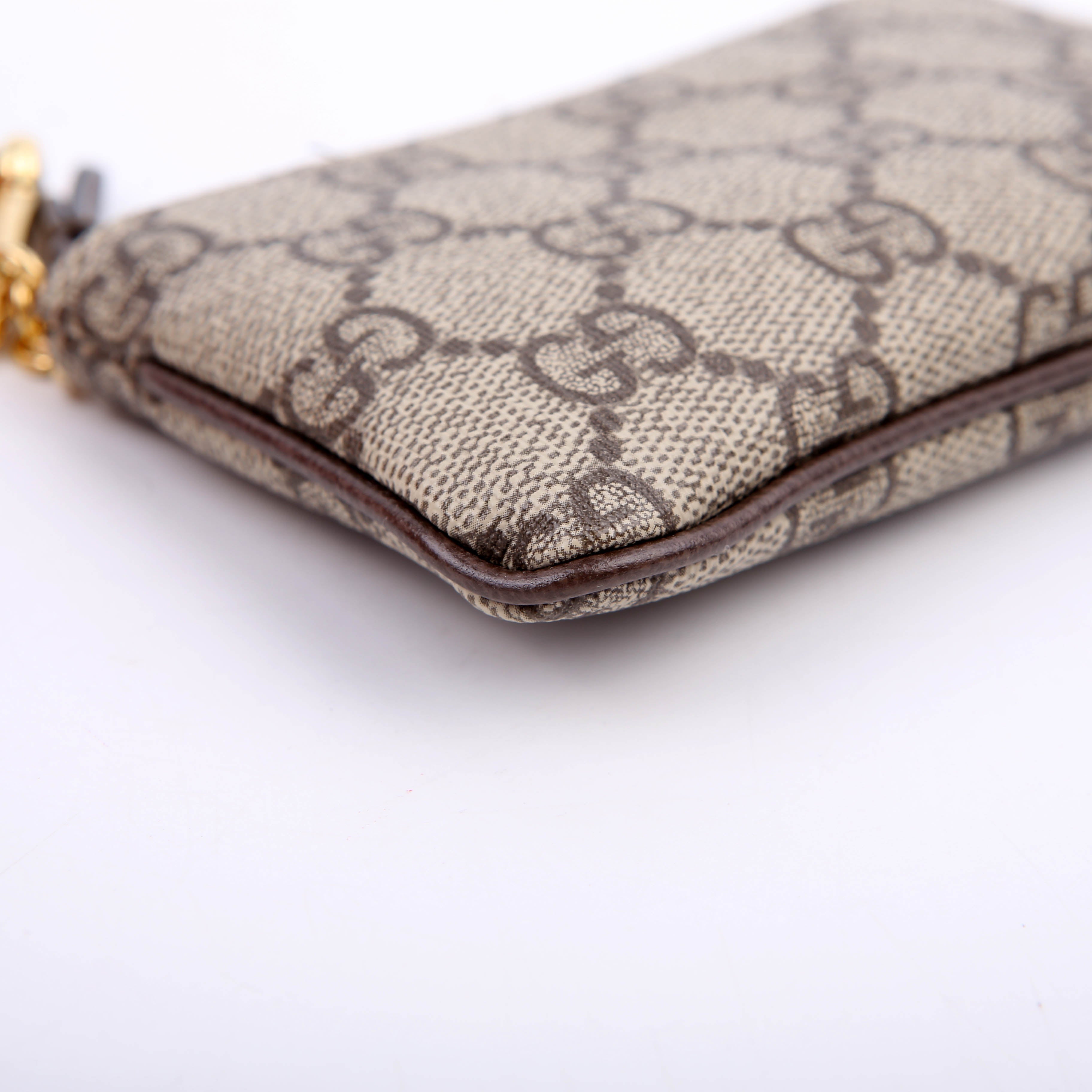 772321 GG Supreme Ophidia Key Case Brown