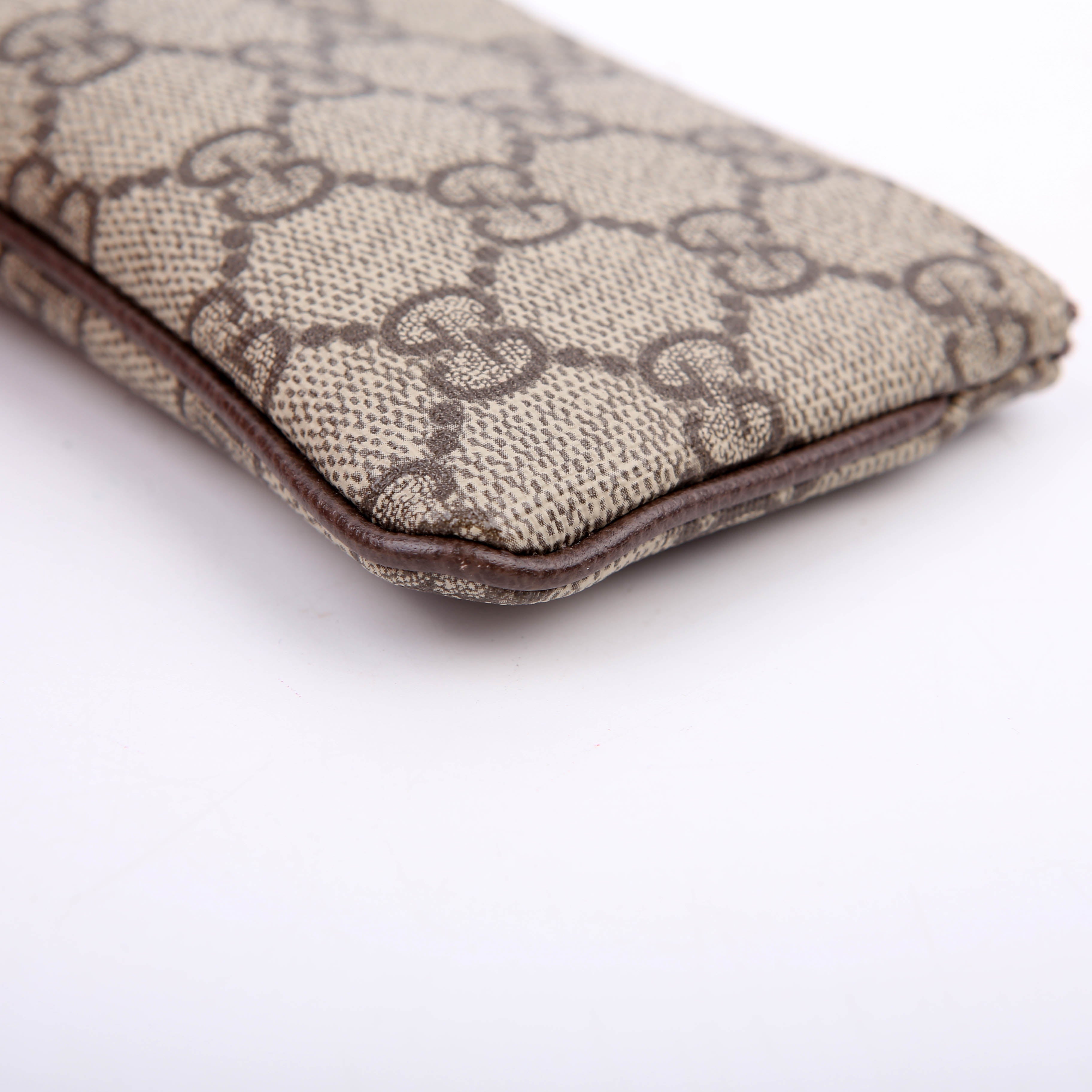 772321 GG Supreme Ophidia Key Case Brown