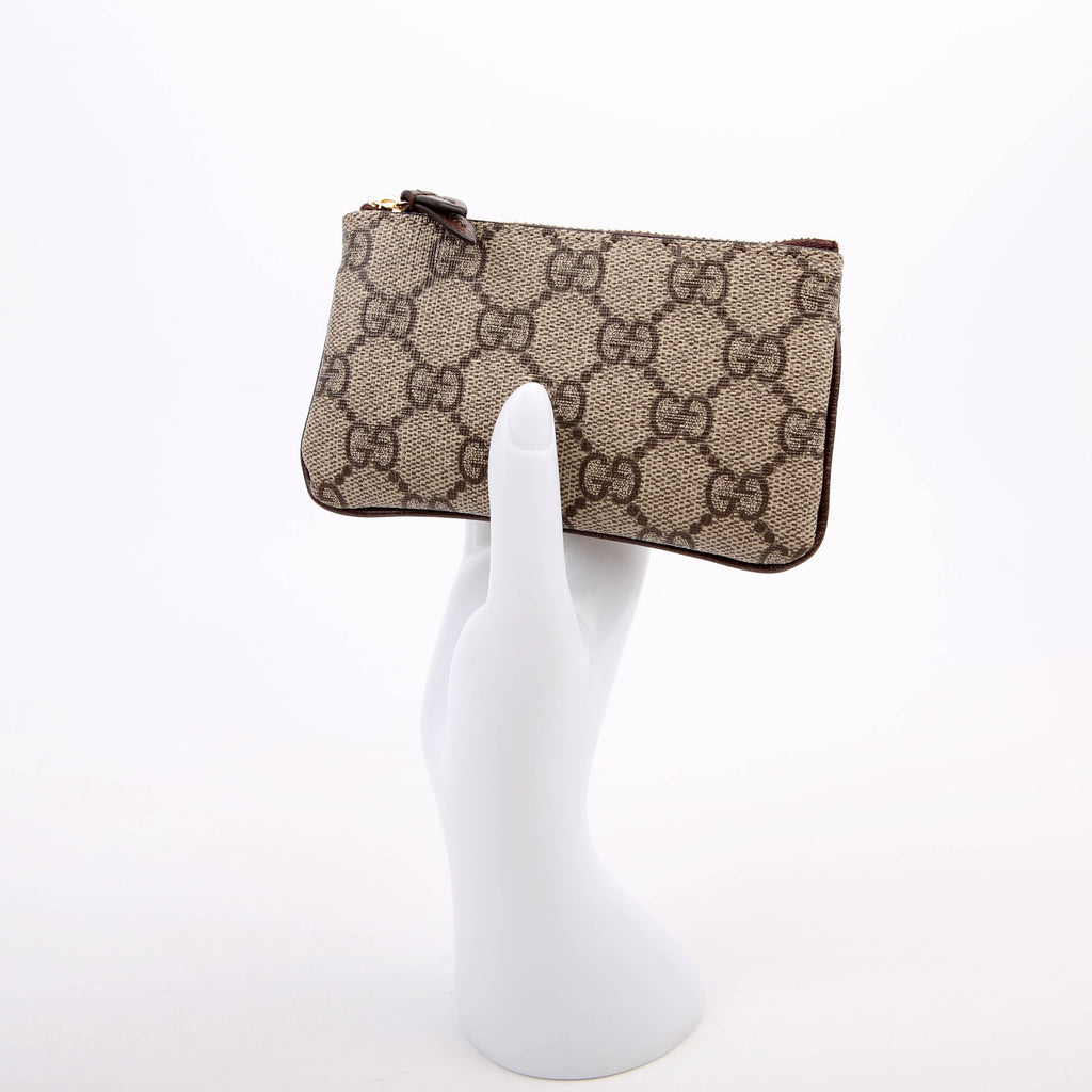 772321 GG Supreme Ophidia Key Case Brown