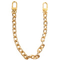 Loop Hobo Metal Chain Strap Gold