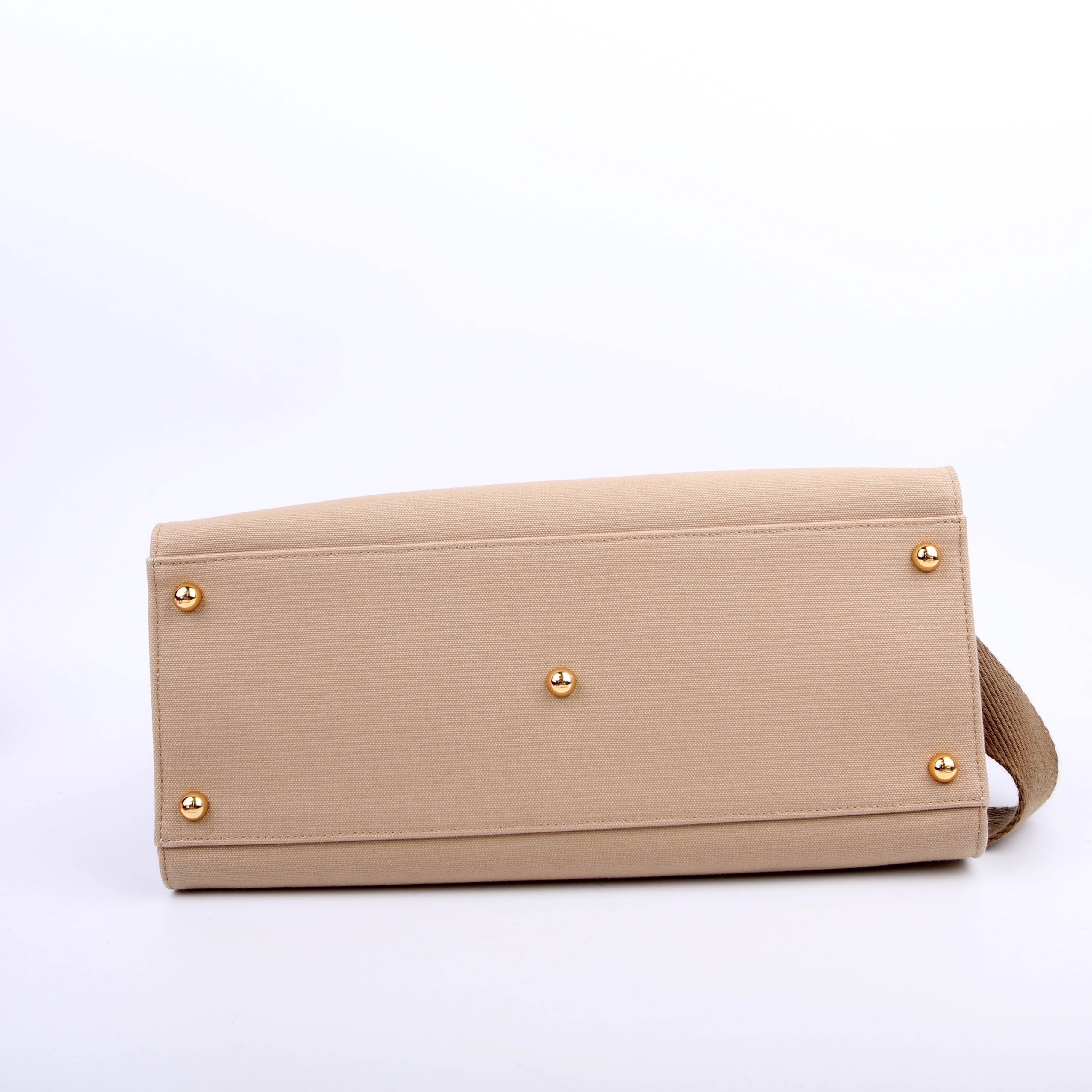 Fendi Sunshine Shopper Medium Canvas Tan