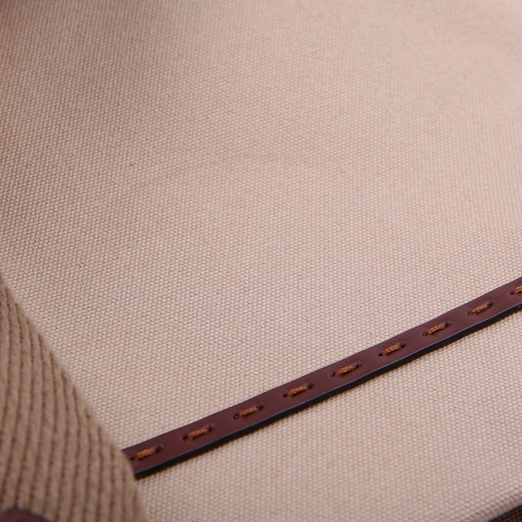 Fendi Sunshine Shopper Medium Canvas Tan