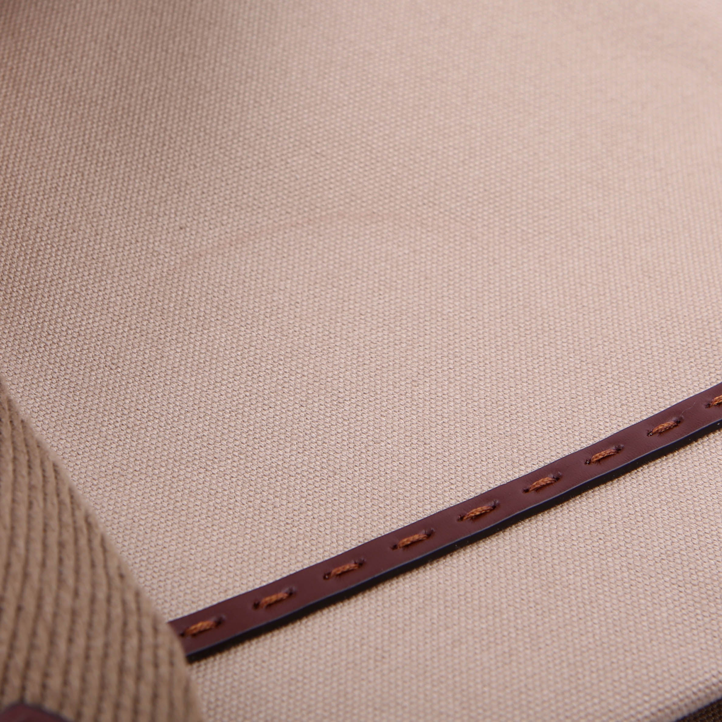 Fendi Sunshine Shopper Medium Canvas Tan