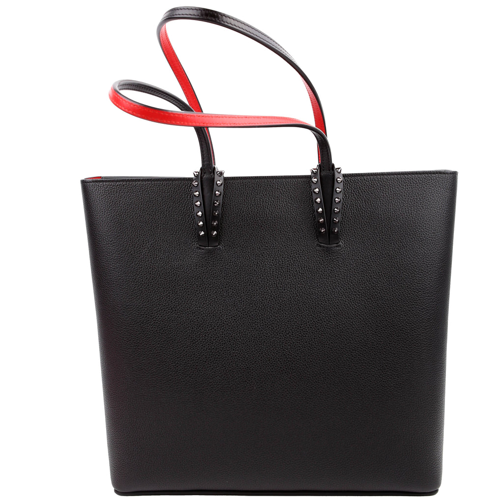 Cabata N/S Zip Tote Black/Red
