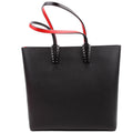 Cabata N/S Zip Tote Black/Red