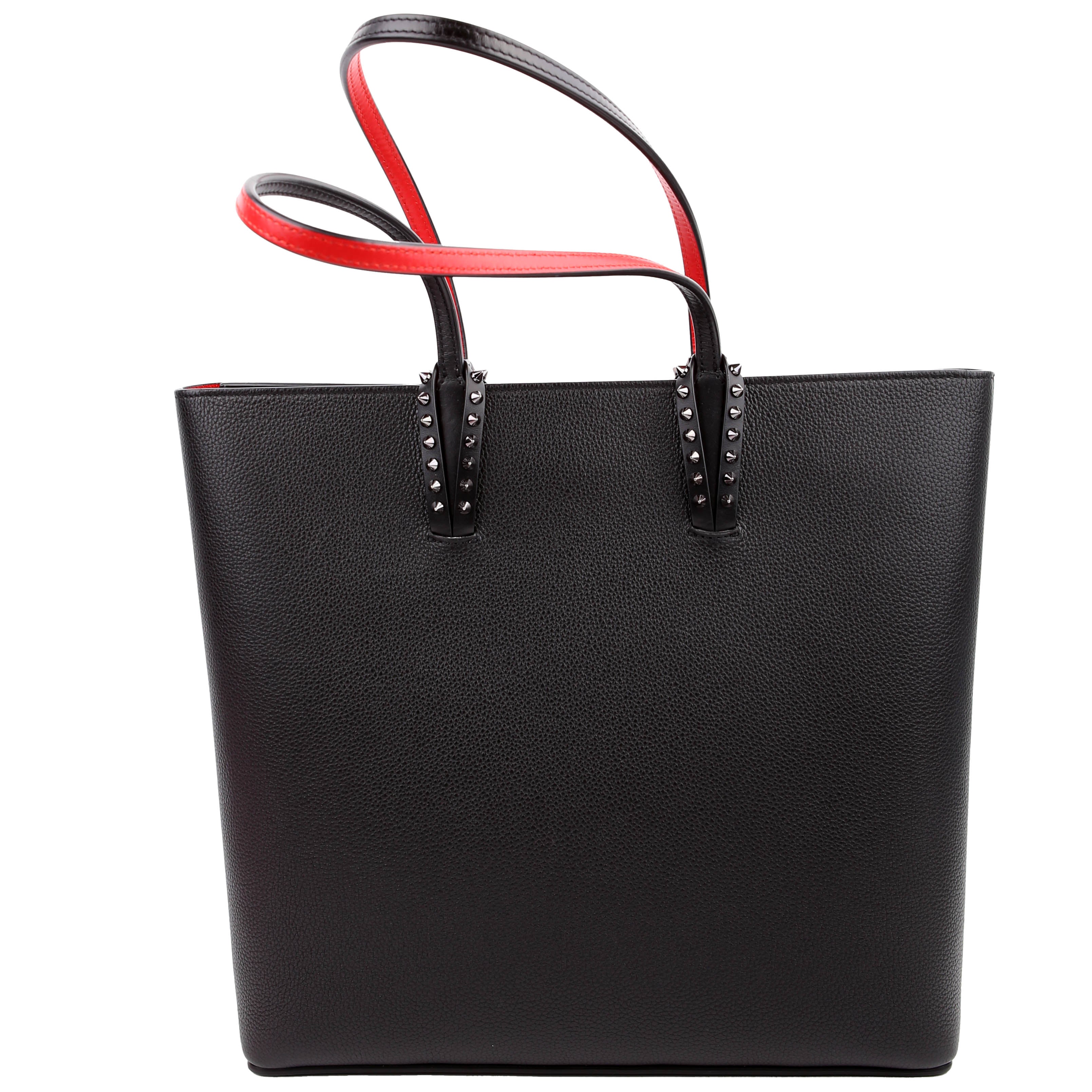 Cabata N/S Zip Tote Black/Red