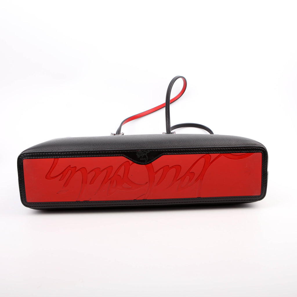 Cabata N/S Zip Tote Black/Red