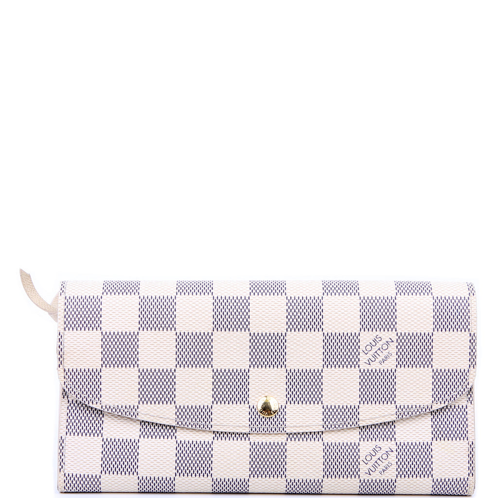Emilie Wallet Damier Azur Newer