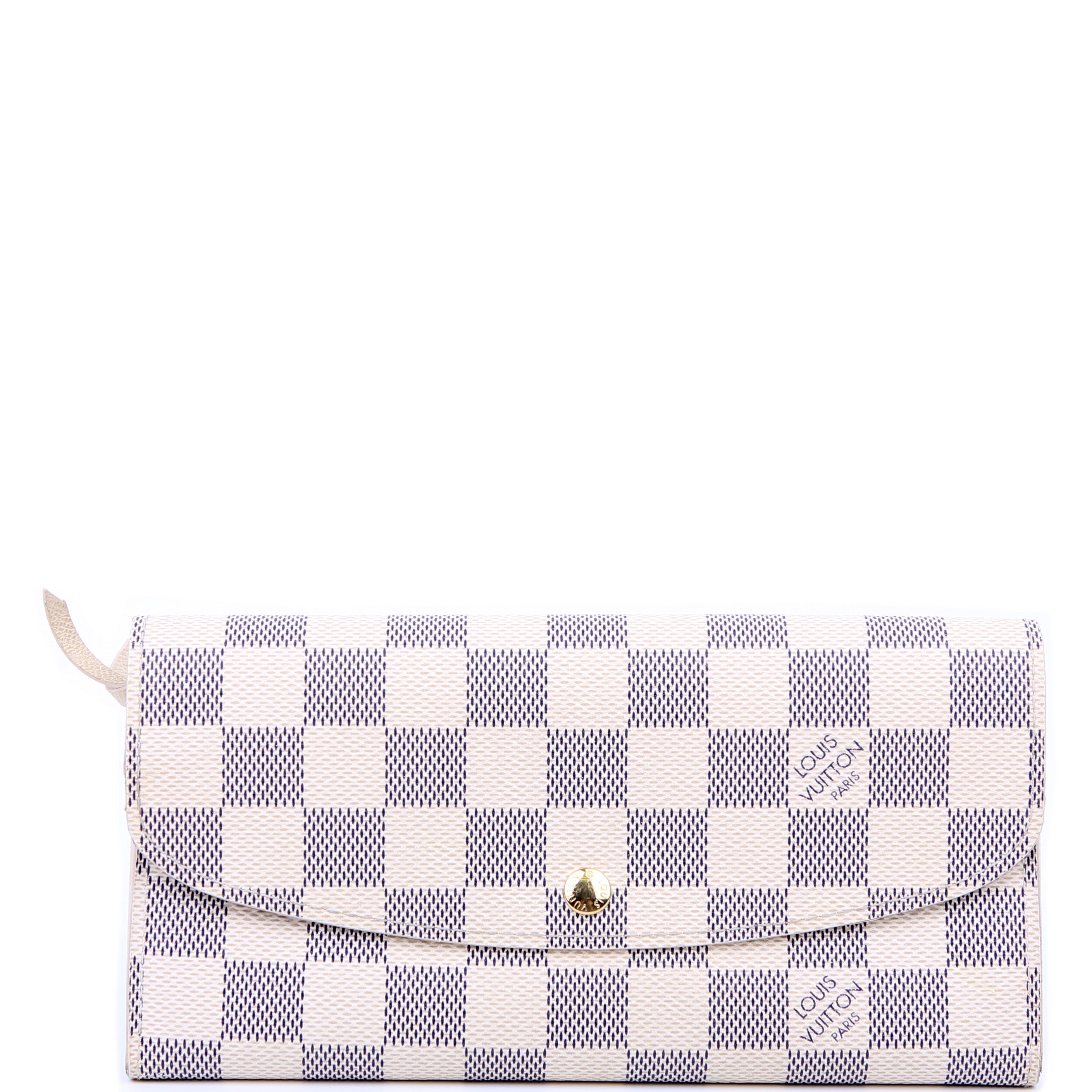 Emilie Wallet Damier Azur Newer