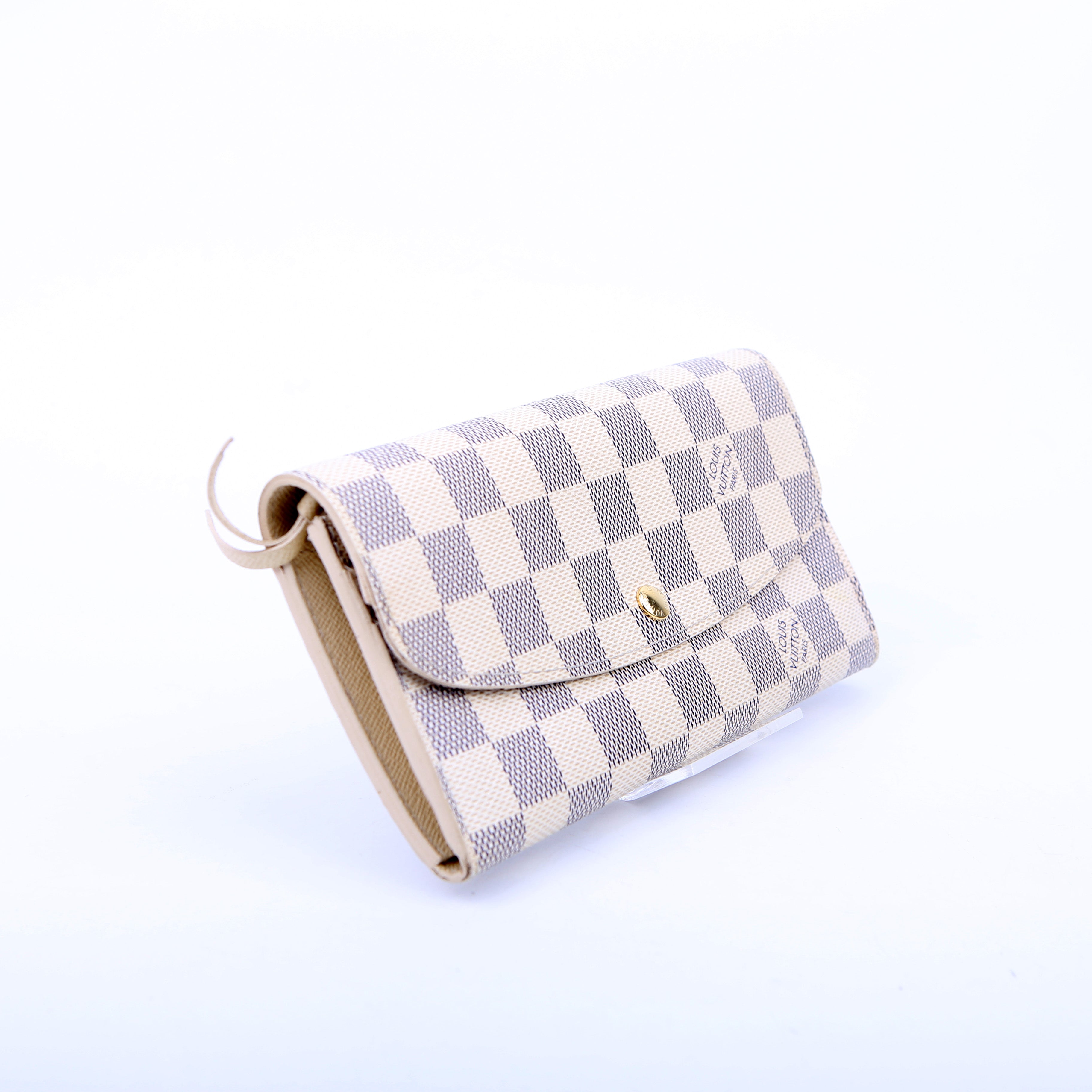 Emilie Wallet Damier Azur Newer