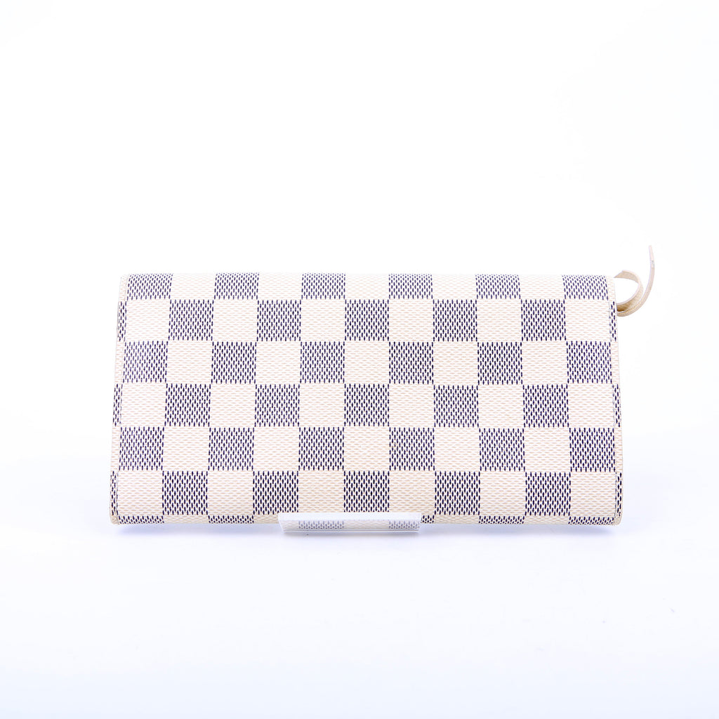 Emilie Wallet Damier Azur Newer