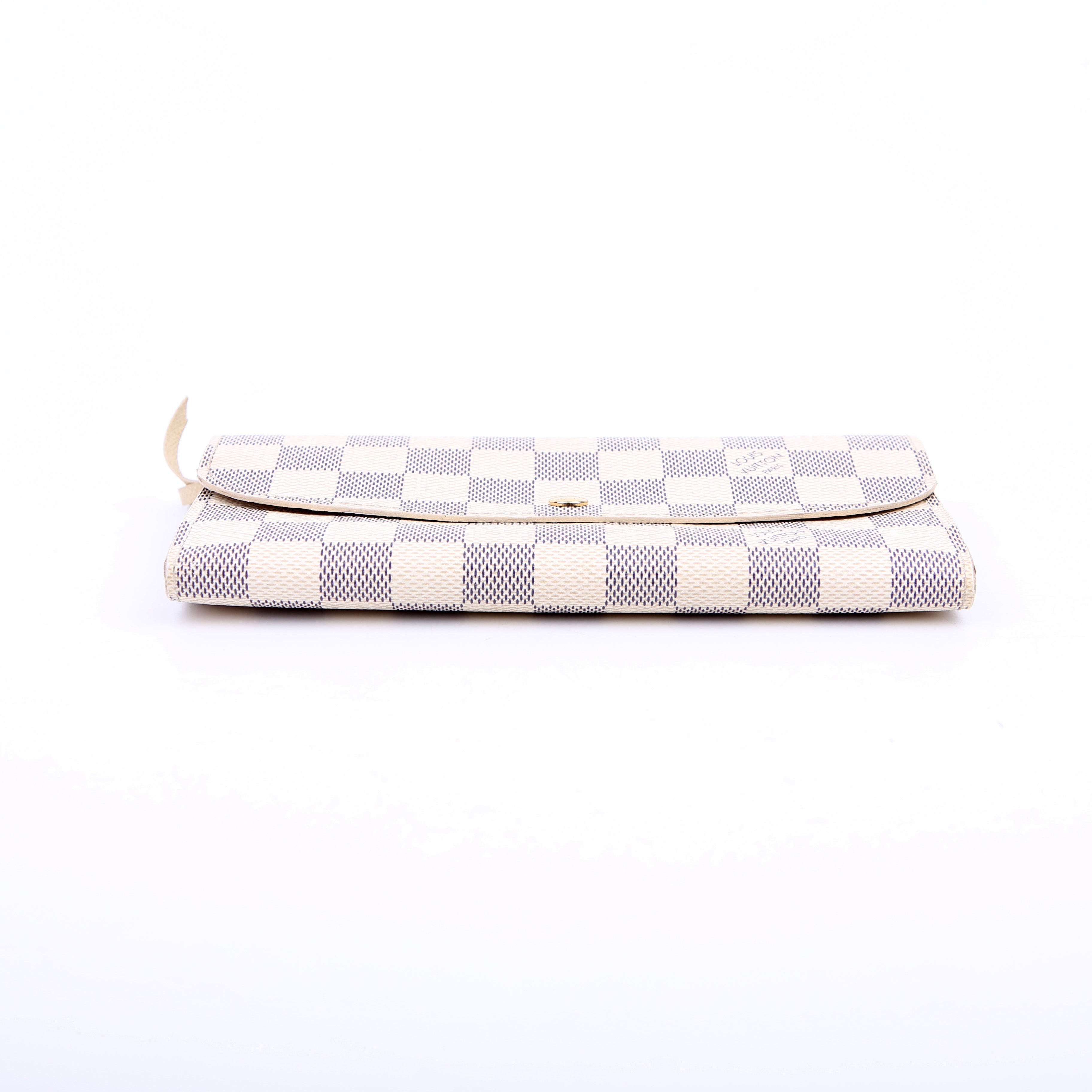 Emilie Wallet Damier Azur Newer