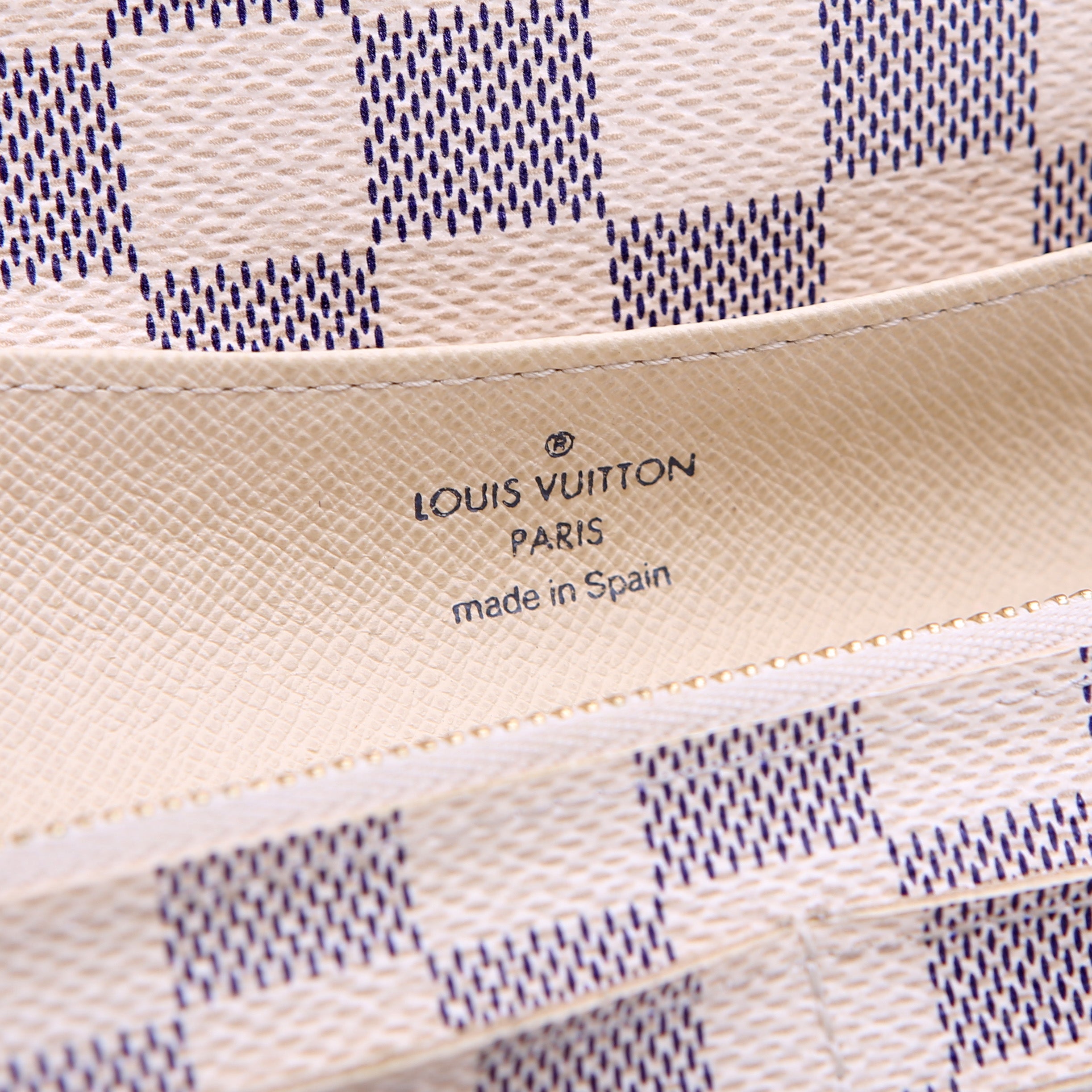Emilie Wallet Damier Azur Newer