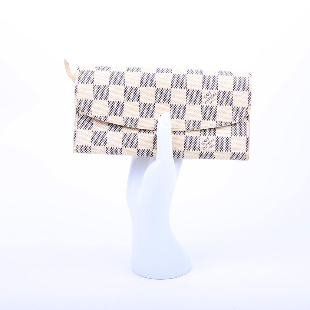 Emilie Wallet Damier Azur Newer