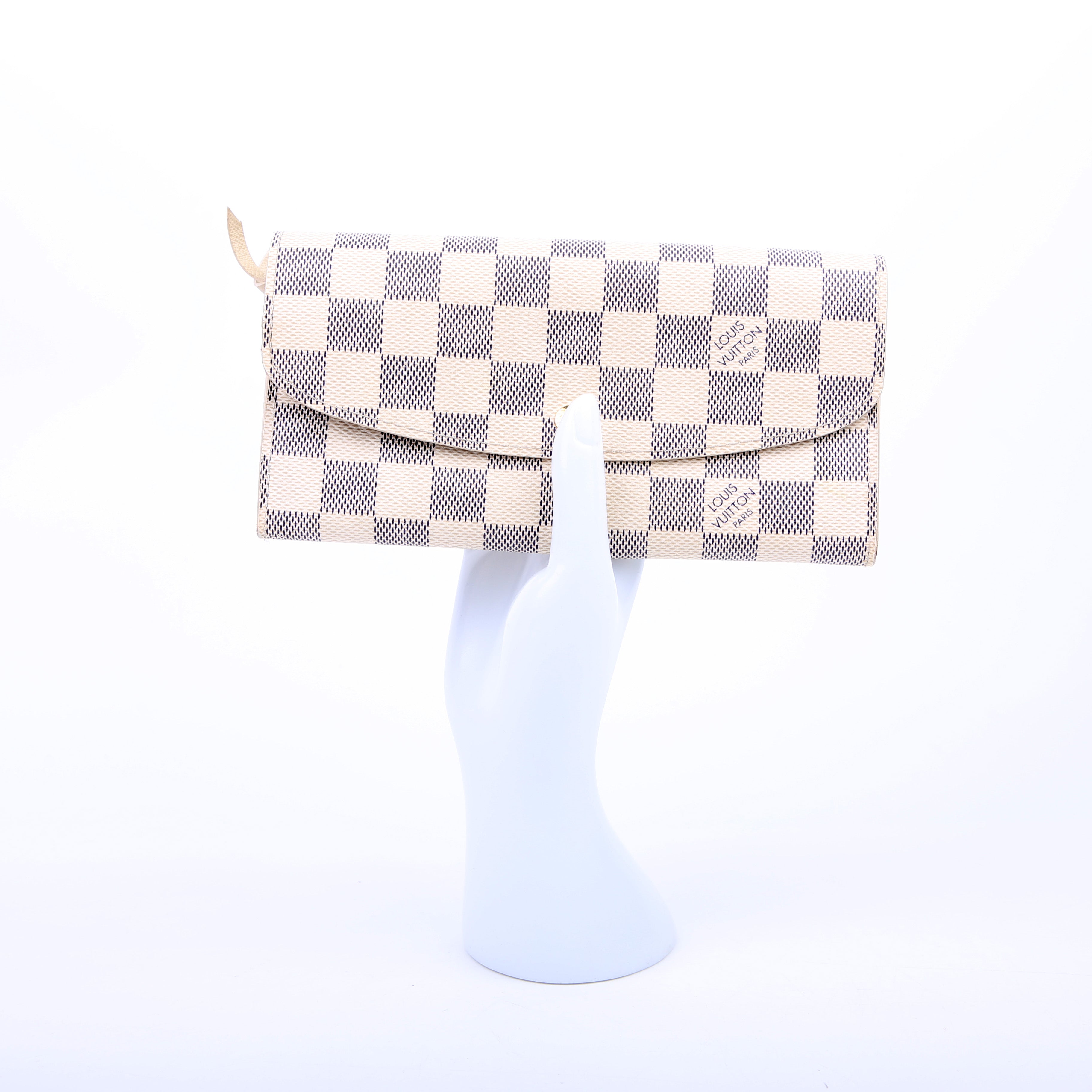 Emilie Wallet Damier Azur Newer