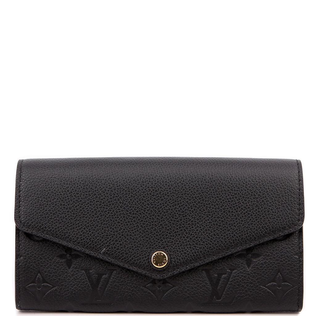 Sarah Wallet Empreinte Black