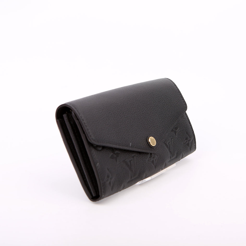 Sarah Wallet Empreinte Black