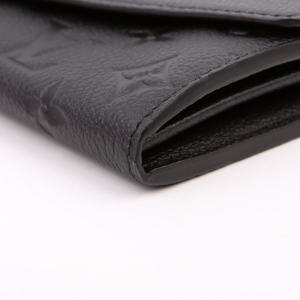 Sarah Wallet Empreinte Black